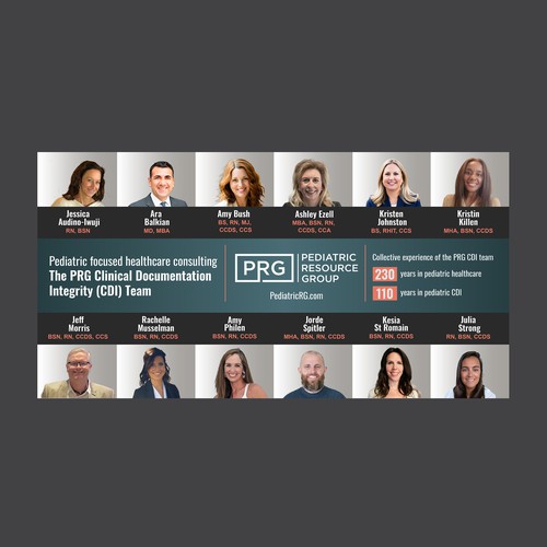 Pediatric healthcare consulting company needs LinkedIn Infographic