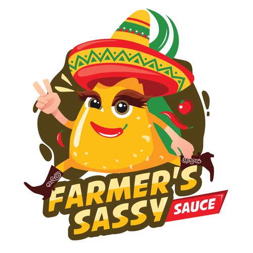 mascot for tomato chili sauce