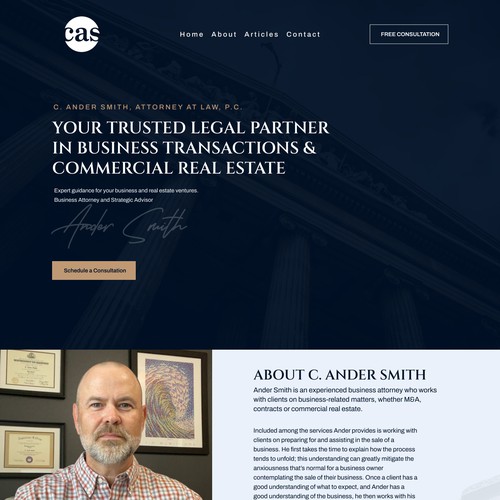 Lawyer Website