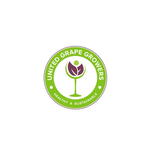 United Grape Growers logo design