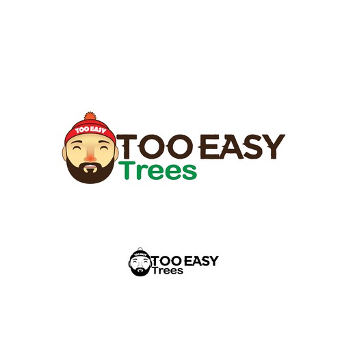 too easy logo, easy to be eliminated