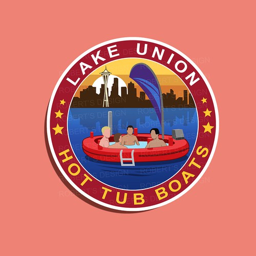 Lake Union Hot Tub Boats