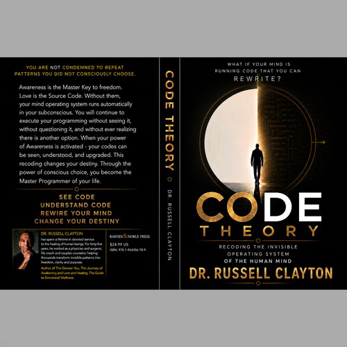 Code Theory Winning Book Cover Design
