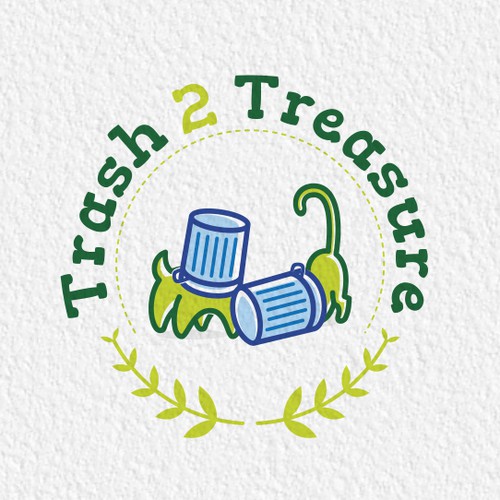 Logo design for Trash 2 Treasure