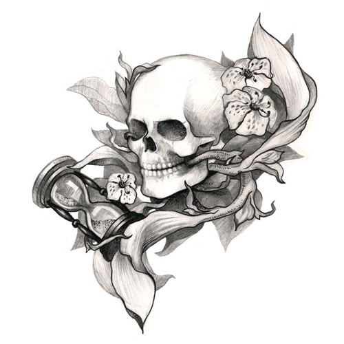 Memento Mori tattoo design