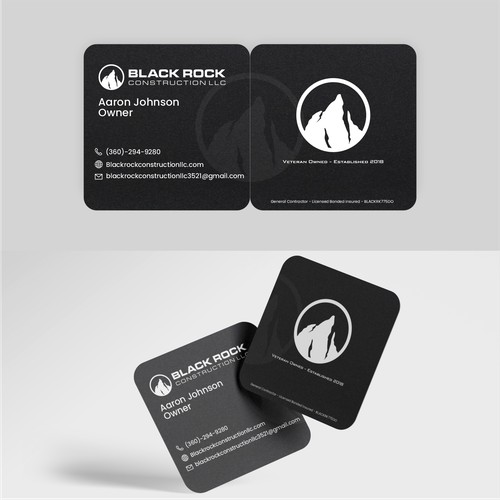 business card design 