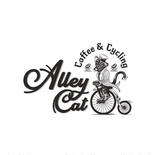 Alley Cat is looking for a unique, maybe little hipster logo for our coffee & cycling café