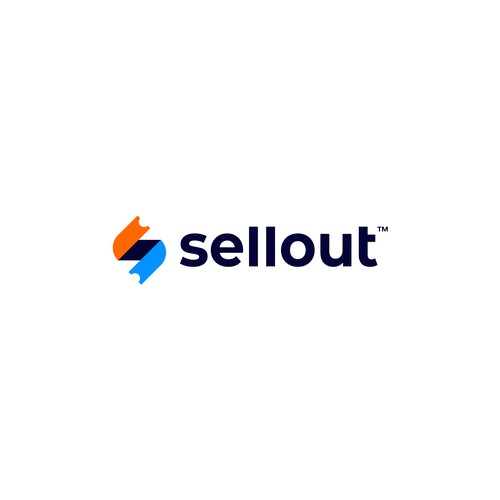 Modern logo design for Sellout