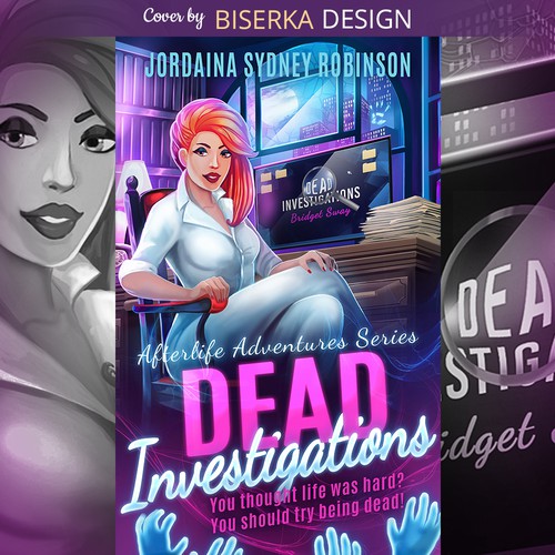 Dead Investigations Cover and Illustration by Biserka Design