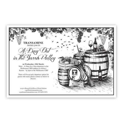 Winery Invitation