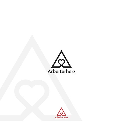 ARBEITERHERZ LOGO.