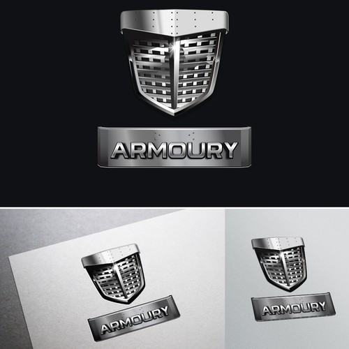 Logo for Armoury, a premium truck parts Supplier