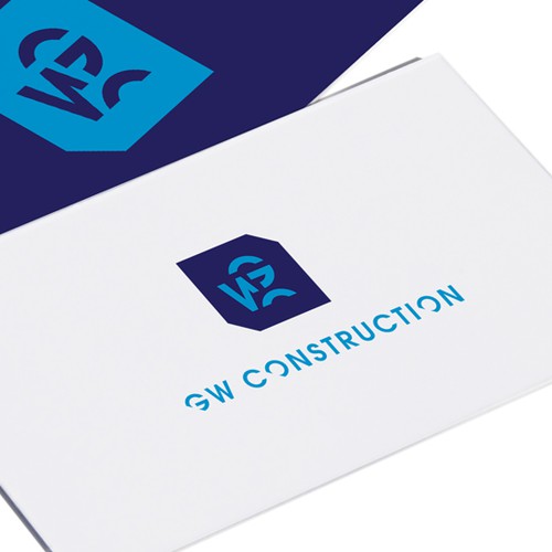 Simplified Abstracted letters logo