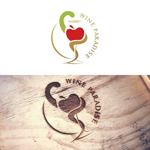 Logo für einen Weinhändler