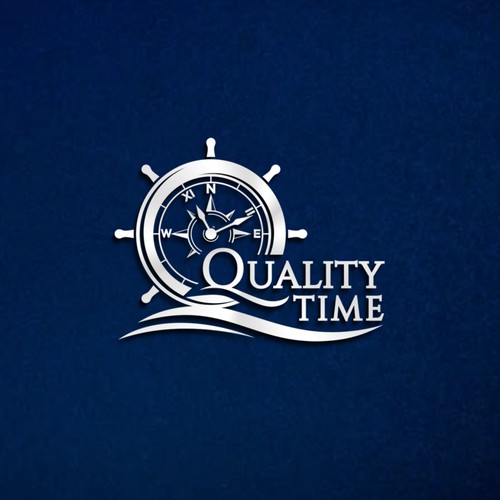 Quality Time logo for big boat hull transportation