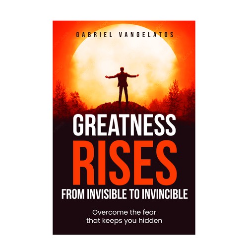 Ebook cover design for Greatness Rises