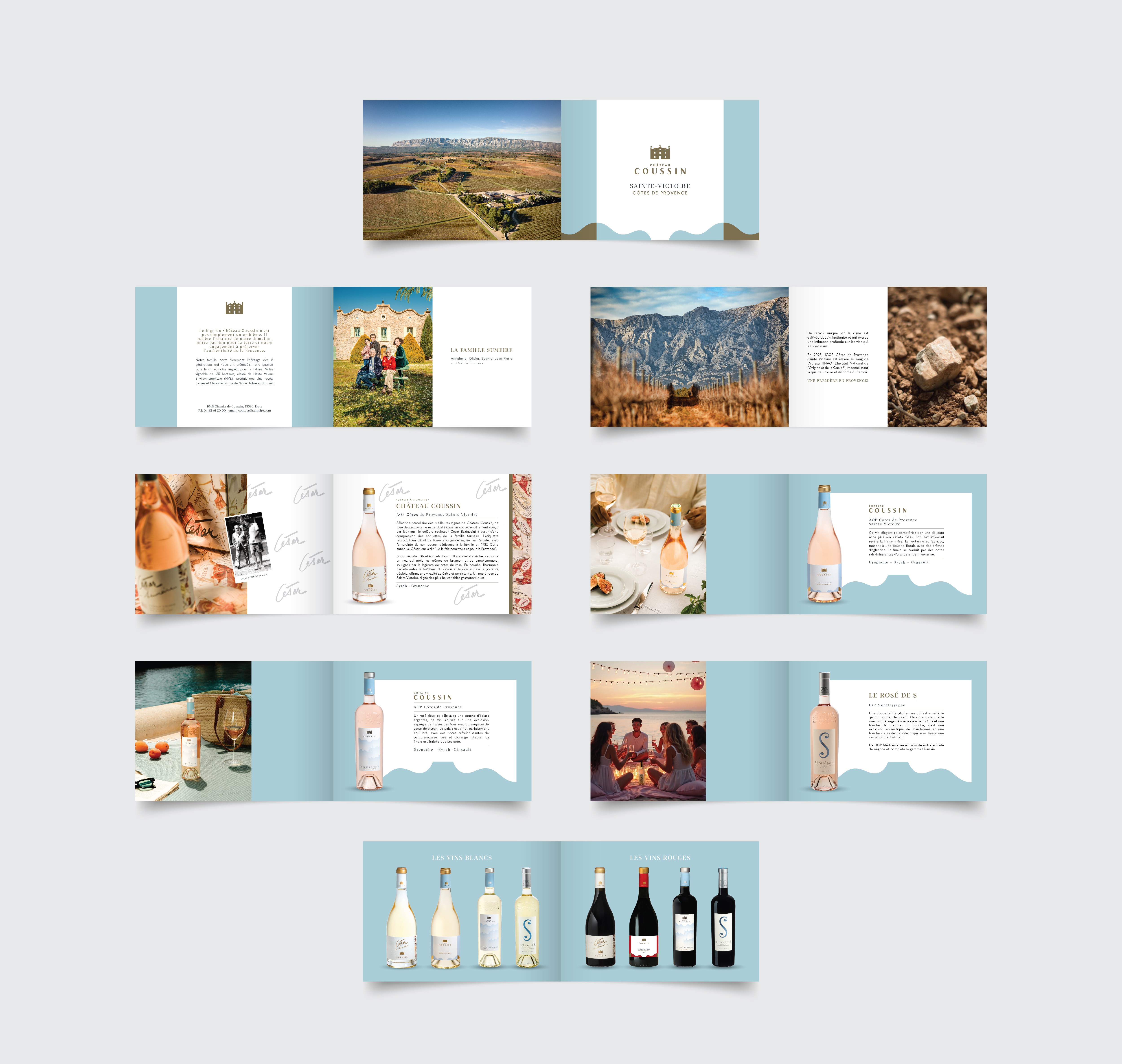 brochure Chateau Coussin FRANCE