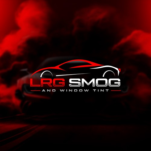 Lrg Smog & Tint Logo Design