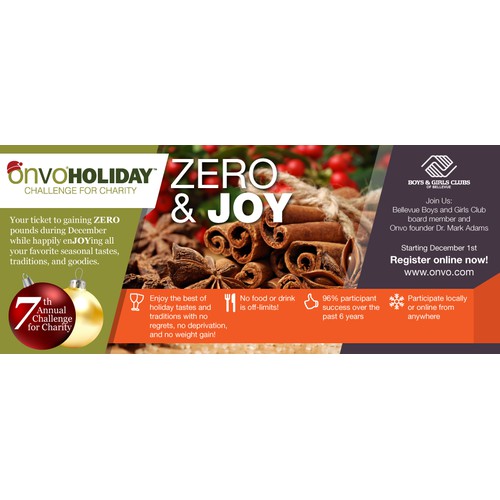 Onvo Holiday Challenge for Charity Dec 2014