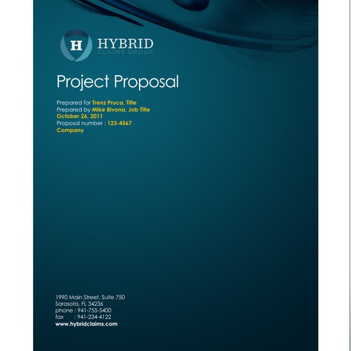 proposal design HYBRID Claiims Group