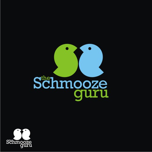 Create the next logo for The Schmooze Guru