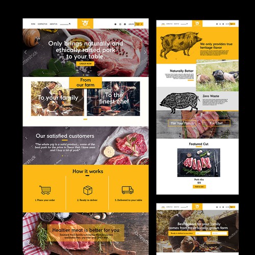 Pork Farm Website