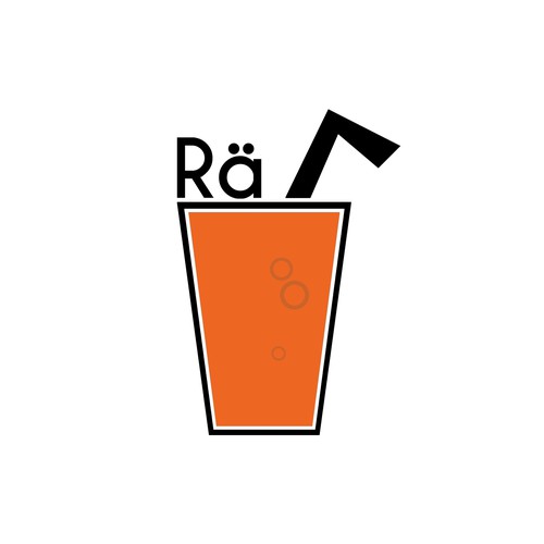Drink company concept logo