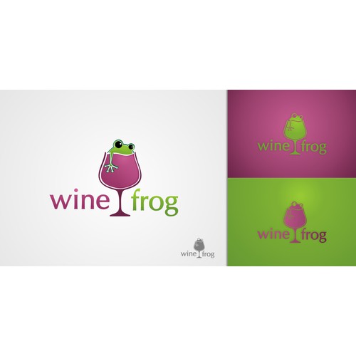 Create the next logo for WineFrog