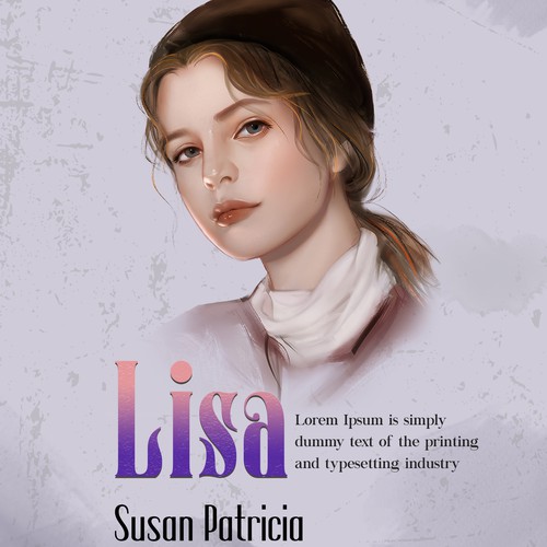 Biography Book cover design
