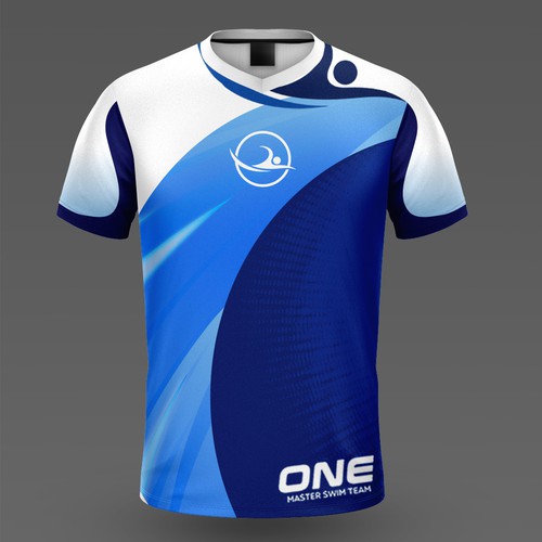 design jersey for team one master swimming