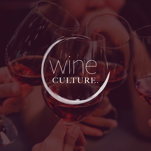 wine culture logo