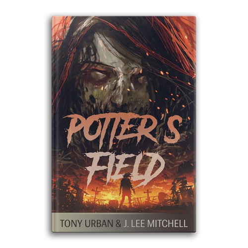 Eyecatching zombie apocalypse cover proposal