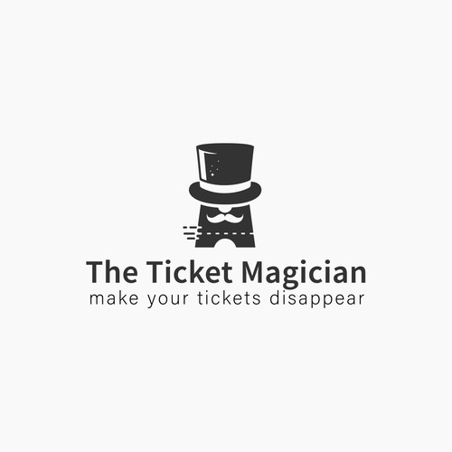 ophisticated logo for the Ticket Magician
