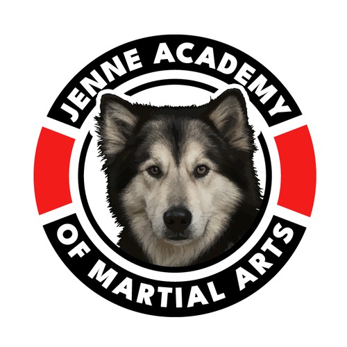 Logo Design for Jenne Academy of Martial Arts