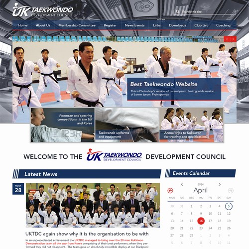 Web Design for UKTDC