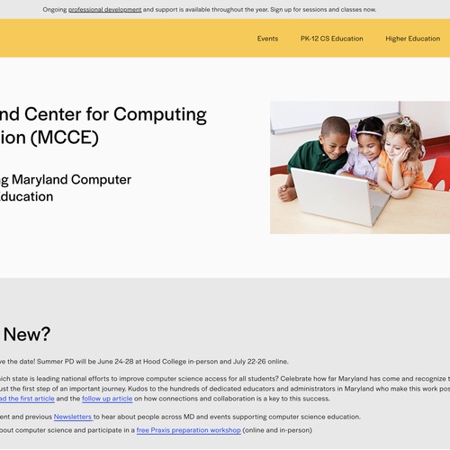 MCCE Home Page