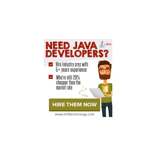 Curiosity driven BANNER AD for Software Development company