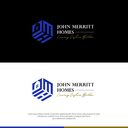Bold Logo Concept for JMH