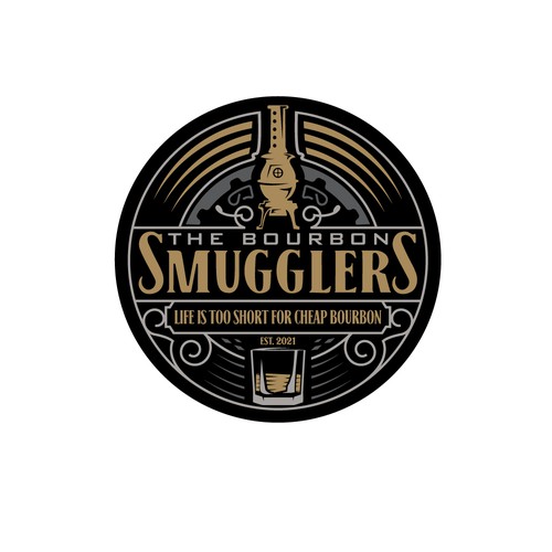 The Bourbon Smugglers logo