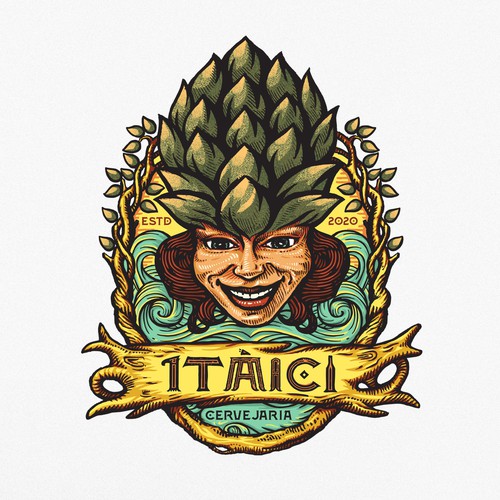 Logo design concept for Itaici brewery