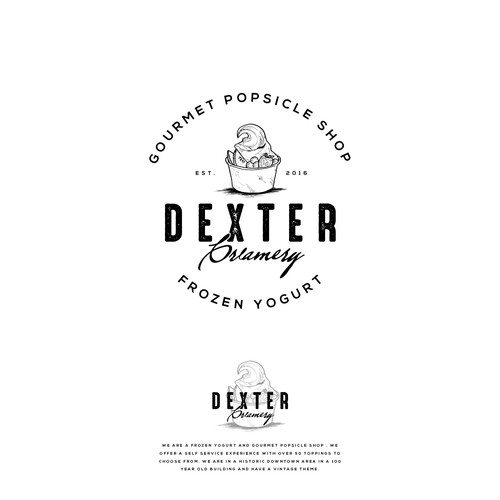 Logo Entry in contest : Dexter Creamery
