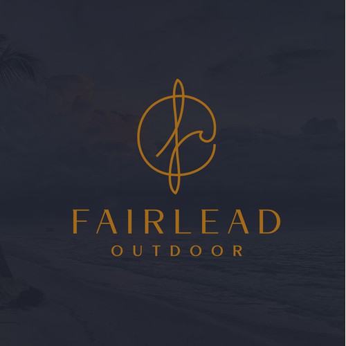 Sophisticated monogram logo design for a brand that sells high quality outdoor furniture
