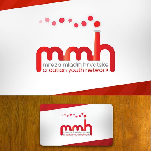 Logo design for Mreža Mladih Hrvatske