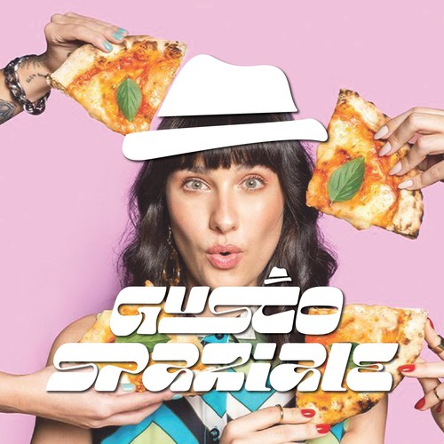 pop culture wordmark for italian bread brand