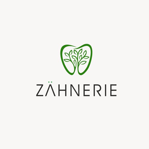 Simple logo design for modern dental practice