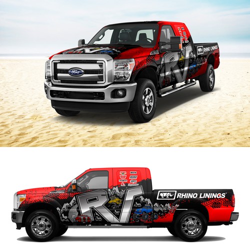 truck wrap design