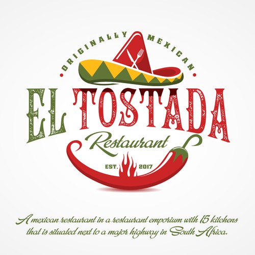 Mexican restaurant logo 