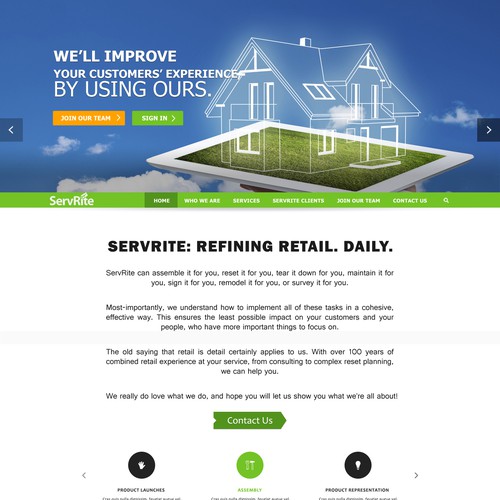 Landing Page