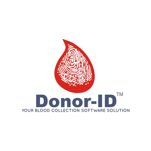 Create a logo for a software company that is used in collecting over 50% of the US blood supply!