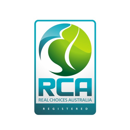 Professional and Compassionate Logo for RealChoices Australia (or RCA)